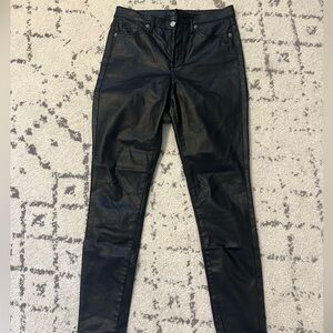 Banana republic leather jean